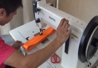 7273ECO Máquina de coser baratas para eslingas de Nylon y eslingas de Poliester 