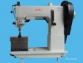 Máquina de coser pesada de columna de dos agujas, triple transporte. 7204-370-DP  
