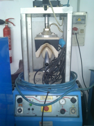 Maquina Moldear Palas Montado 