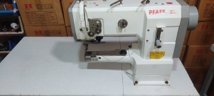 Maquina de coser de brazo y triple arrastre, bancada abatible, PFAFF 335 G 