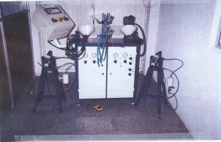 Máquina de pintar tacones, base y rayas 