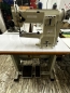 Máquina de coser de brazo y triple arrastre, SUNSTAR  