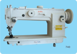 Máquina de coser recto doble arrastre por pata y dientes 740 Máquina de coser recto doble arrastre por pata y dientes 740