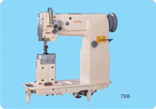 Maquina de coser de columna con una aguja, triple arrastre para trabajos extra pesados 768-373 Maquina de coser de columna con una aguja, triple arrastre para trabajos extra pesados 768-373