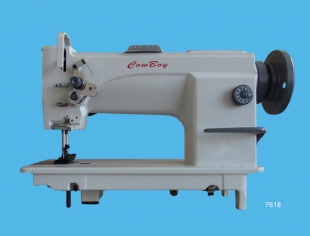 Máquina de coser recta 1 aguja triple transporte para cuero y tapicería Máquina de coser recta 1 aguja triple transporte para cuero y tapicería