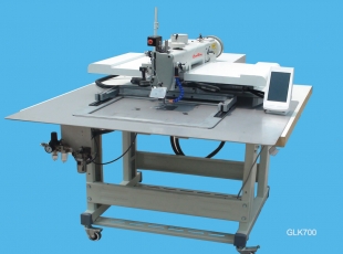 Unidad automática de costura programable con gran campo de 500Ã—300mm material pesado GLK700-5030  