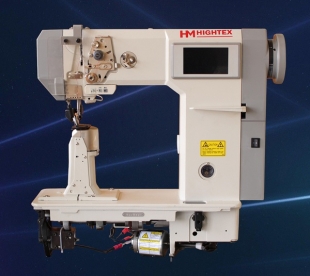 Maquina de columna con cortahilos, alzaprensatelas y remate automático. HM 7591 Maquina de columna con cortahilos, alzaprensatelas y remate automático. HM 7591
