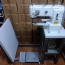 Maquina de coser de brazo y triple arrastre, bancada abatible, PFAFF 335 G 