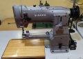 Maquina de coser de brazo y triple arrastre, canilla pequeña, SINGER 155 B8BV 