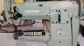 Maquina de coser de brazo de triple arrastre y canilla grande SUN STAR KM-380 BL-B 