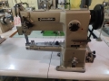 Maquina de coser de brazo y triple arrastre YAKUMO 381BL 