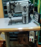 Maquina de coser plana de triple arrastre y canilla grande DURKOPP ADLER 291 