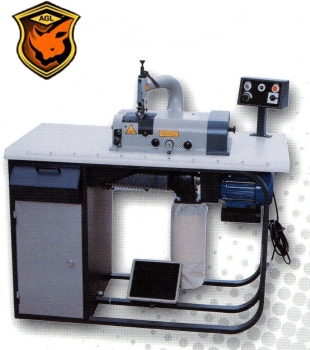 Máquina de rebajar piel con variador de velocidad y mesa de aspiracion. Máquina de rebajar piel con variador de velocidad y mesa de aspiracion.